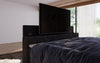 Luxuriöses Sejour Boxspringbett mit TV-Lift, RGB-Beleuchtung und Stauraum