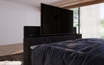 Lade das Bild in den Galerie-Viewer, Luxuriöses Sejour Boxspringbett mit TV-Lift, RGB-Beleuchtung und Stauraum
