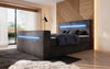 Luxuriöses Sejour Boxspringbett mit TV-Lift, RGB-Beleuchtung und Stauraum