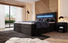 Luxuriöses Boxspringbett Sejour: Komfortabel, mit LED-Beleuchtung & integriertem Stauraum