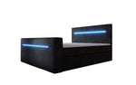 Lade das Bild in den Galerie-Viewer, Luxuriöses Sejour Boxspringbett mit TV-Lift, RGB-Beleuchtung und Stauraum
