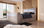 Lade das Bild in den Galerie-Viewer, Luxuriöses Sejour Boxspringbett mit TV-Lift, RGB-Beleuchtung und Stauraum
