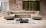Lade das Bild in den Galerie-Viewer, Luxuriöses Designer Sofa Taormina mit Schlaffunktion, Klappfunktion &amp; Stauraum in Bouclé
