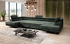 Luxuriöses Cord-Schlafsofa Taormina: Vielseitige Klappfunktion, Stauraum, Komfort & Stil