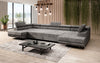 Luxuriöses Cord-Schlafsofa Taormina: Vielseitige Klappfunktion, Stauraum, Komfort & Stil