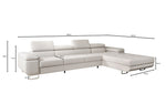 Lade das Bild in den Galerie-Viewer, Elegantes Calvera Maxi Bouclé Ecksofa mit Schlaf- und Stauraumfunktion
