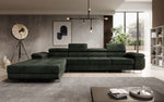 Lade das Bild in den Galerie-Viewer, Luxuriöses Designer Sofa Calvera Maxi mit Schlaf- und Klappfunktion, Cord Bezug
