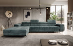 Lade das Bild in den Galerie-Viewer, Luxuriöses Designer Sofa Calvera Maxi mit Schlaf- und Klappfunktion, Cord Bezug
