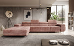 Lade das Bild in den Galerie-Viewer, Luxuriöses Designer Sofa Calvera Maxi mit Schlaf- und Klappfunktion, Cord Bezug
