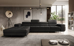 Lade das Bild in den Galerie-Viewer, Elegantes Calvera Maxi Bouclé Ecksofa mit Schlaf- und Stauraumfunktion
