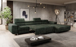 Lade das Bild in den Galerie-Viewer, Luxuriöses Designer Sofa Calvera Maxi mit Schlaf- und Klappfunktion, Cord Bezug
