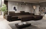 Lade das Bild in den Galerie-Viewer, Elegantes Calvera Maxi Bouclé Ecksofa mit Schlaf- und Stauraumfunktion
