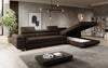 Elegantes Calvera Maxi Bouclé Ecksofa mit Schlaf- und Stauraumfunktion