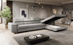 Lade das Bild in den Galerie-Viewer, Elegantes Calvera Maxi Bouclé Ecksofa mit Schlaf- und Stauraumfunktion
