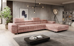 Lade das Bild in den Galerie-Viewer, Luxuriöses Designer Sofa Calvera Maxi mit Schlaf- und Klappfunktion, Cord Bezug
