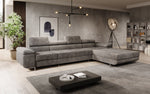 Lade das Bild in den Galerie-Viewer, Luxuriöses Designer Sofa Calvera Maxi mit Schlaf- und Klappfunktion, Cord Bezug
