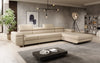 Elegantes Calvera Maxi Bouclé Ecksofa mit Schlaf- und Stauraumfunktion