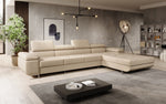 Lade das Bild in den Galerie-Viewer, Elegantes Calvera Maxi Bouclé Ecksofa mit Schlaf- und Stauraumfunktion
