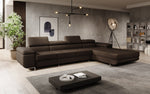 Lade das Bild in den Galerie-Viewer, Elegantes Calvera Maxi Bouclé Ecksofa mit Schlaf- und Stauraumfunktion
