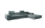 Lade das Bild in den Galerie-Viewer, Luxuriöses Designer Sofa Calvera Maxi mit Schlaf- und Klappfunktion, Cord Bezug
