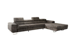 Lade das Bild in den Galerie-Viewer, Luxuriöses Designer Sofa Calvera Maxi mit Schlaf- und Klappfunktion, Cord Bezug

