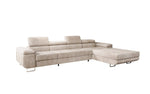 Lade das Bild in den Galerie-Viewer, Luxuriöses Designer Sofa Calvera Maxi mit Schlaf- und Klappfunktion, Cord Bezug
