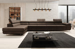 Lade das Bild in den Galerie-Viewer, Designer Bouclé Schlafsofa: Großes Ecksofa mit Klappfunktion für Wohnzimmer
