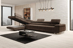 Lade das Bild in den Galerie-Viewer, Designer Bouclé Schlafsofa: Großes Ecksofa mit Klappfunktion für Wohnzimmer
