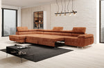 Lade das Bild in den Galerie-Viewer, Luxuriöses Designer Cord Ecksofa mit Schlaffunktion – Modern, Vielseitig &amp; Bequem
