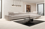 Lade das Bild in den Galerie-Viewer, Luxuriöses Designer Cord Ecksofa mit Schlaffunktion – Modern, Vielseitig &amp; Bequem
