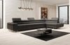 Designer Bouclé Schlafsofa: Großes Ecksofa mit Klappfunktion für Wohnzimmer