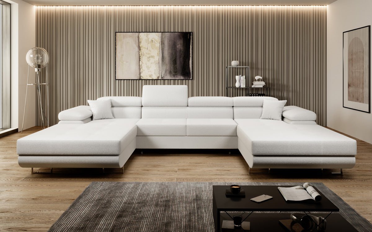 Luxuriöses Calvera U-Sofa: Verwandlungsfähig, Bequem, Stilvoll – Ideal für Ihr Wohnzimmer