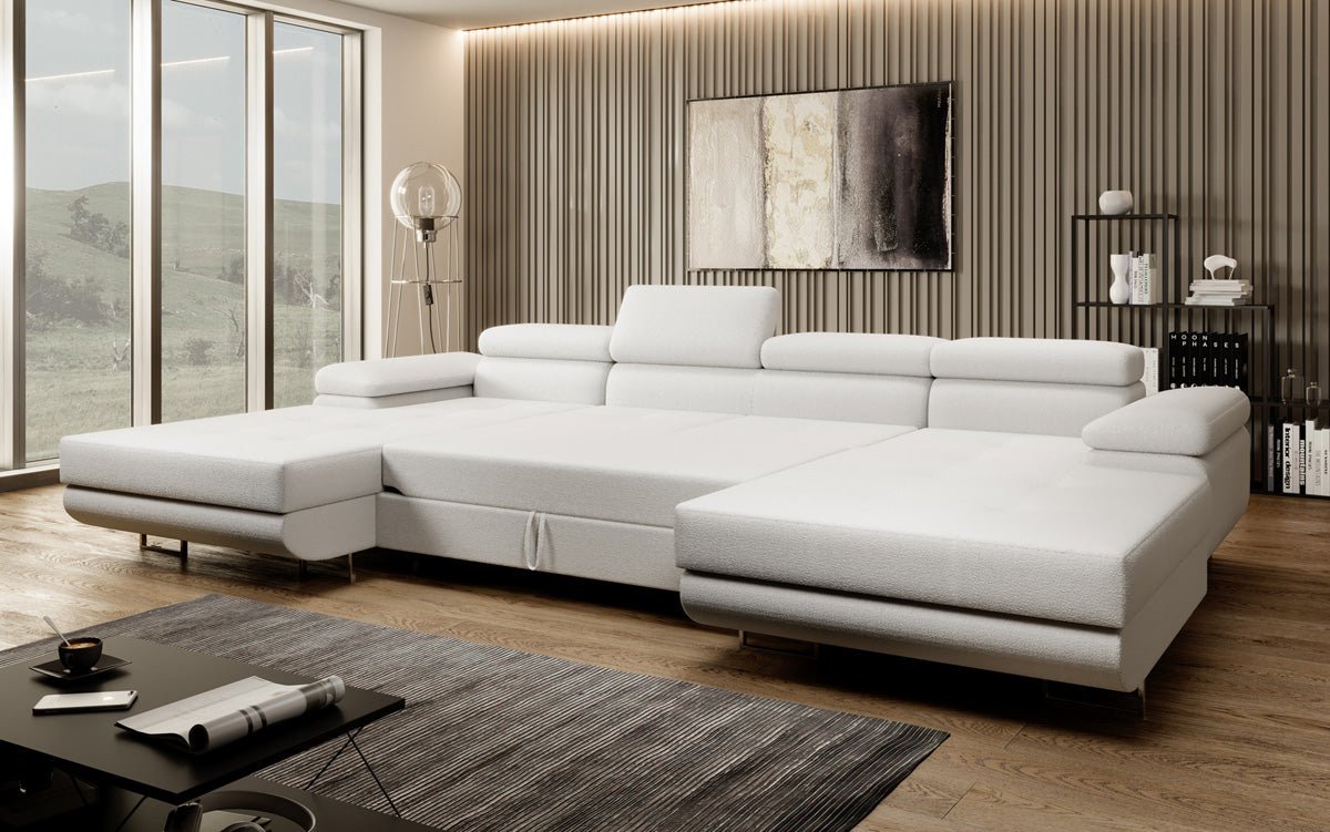Luxuriöses Calvera U-Sofa: Verwandlungsfähig, Bequem, Stilvoll – Ideal für Ihr Wohnzimmer
