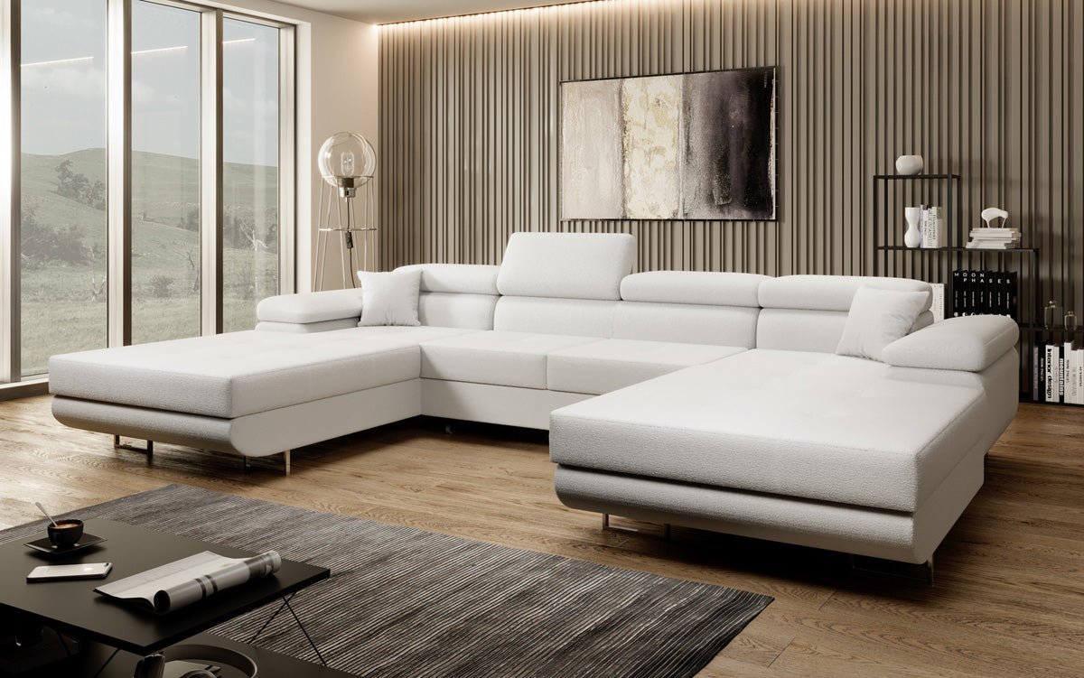 Luxuriöses Calvera U-Sofa: Verwandlungsfähig, Bequem, Stilvoll – Ideal für Ihr Wohnzimmer