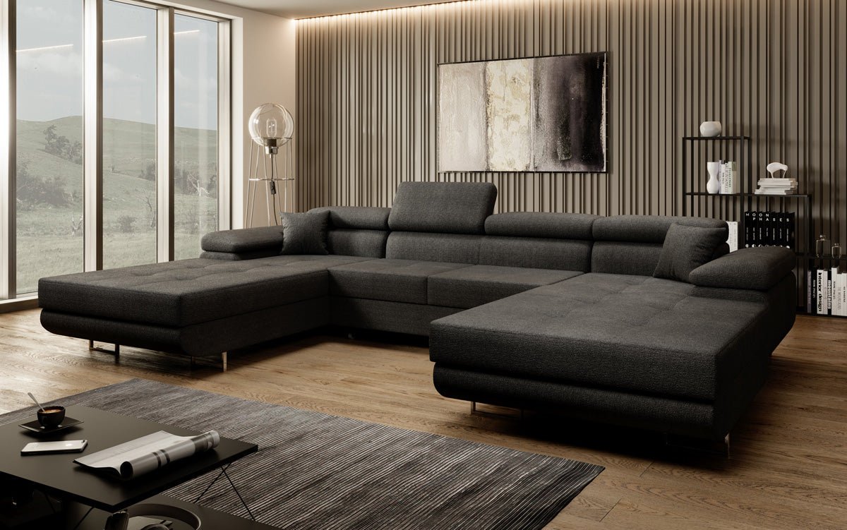Luxuriöses Calvera U-Sofa: Verwandlungsfähig, Bequem, Stilvoll – Ideal für Ihr Wohnzimmer