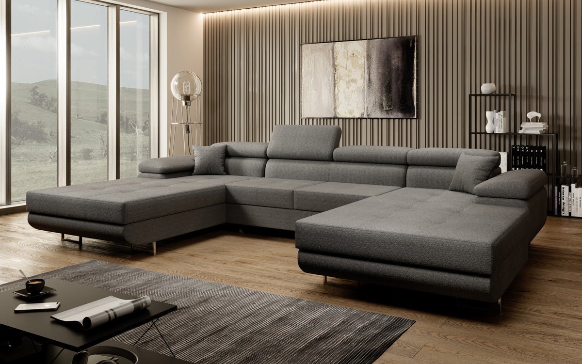 Luxuriöses Calvera U-Sofa: Verwandlungsfähig, Bequem, Stilvoll – Ideal für Ihr Wohnzimmer