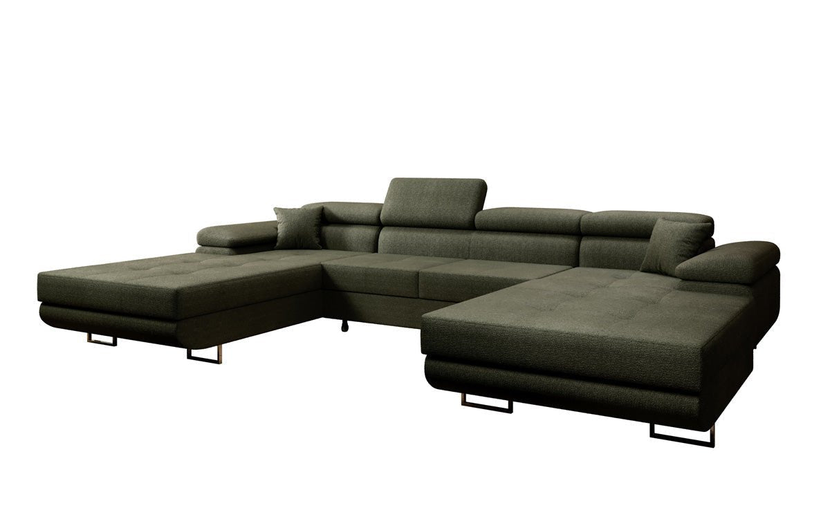 Luxuriöses Calvera U-Sofa: Verwandlungsfähig, Bequem, Stilvoll – Ideal für Ihr Wohnzimmer