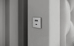 Lade das Bild in den Galerie-Viewer, Luxuriöses Samt Polsterbett Ida mit RGB-Beleuchtung, USB-Anschluss und Stauraum
