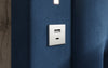 Luxuriöses Designer-Polsterbett Relina: Samt, RGB-Beleuchtung, USB & Geräumiger Stauraum