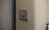 Luxuriöses Samt-Boxspringbett Troja mit Stauraum, RGB-LED, USB-Anschluss, USBC, Fernbedienung
