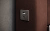 Luxuriöses Samt-Boxspringbett Troja mit Stauraum, RGB-LED, USB-Anschluss, USBC, Fernbedienung