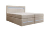 Minera Boxspringbett mit LED, USB, Stauraum – Luxuriöser Schlafkomfort