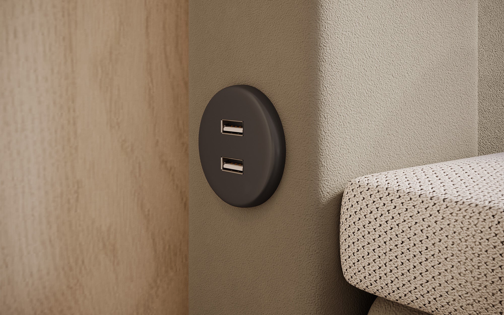 Minera Boxspringbett mit LED, USB, Stauraum – Luxuriöser Schlafkomfort