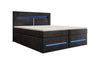 Minera Boxspringbett mit LED, USB, Stauraum – Luxuriöser Schlafkomfort