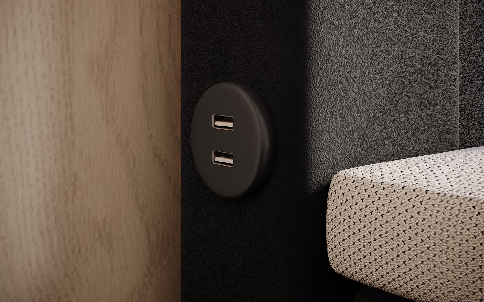 Minera Boxspringbett mit LED, USB, Stauraum – Luxuriöser Schlafkomfort