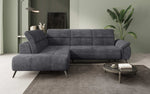 Lade das Bild in den Galerie-Viewer, Luxuriöses Designer Sofa Genova II: Elektrische Sitzverlängerung &amp; Integrierter USB-Anschluss
