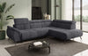 Luxuriöses Designer Sofa Genova II mit elektrischer Sitzverlängerung und USB