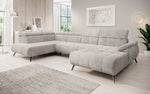 Lade das Bild in den Galerie-Viewer, Luxuriöses Designer Sofa Genova III: Elektrischer Sitz, Verstellbare Kopflehnen, Maximaler Komfort
