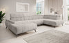 Luxuriöses Designer Sofa Genova III: Elektrischer Sitz, Verstellbare Kopflehnen, Maximaler Komfort