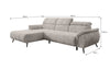 Luxuriöses Designer Sofa Genova I mit elektrischer Sitzverlängerung, USB, Schlaf- & Klappfunktion